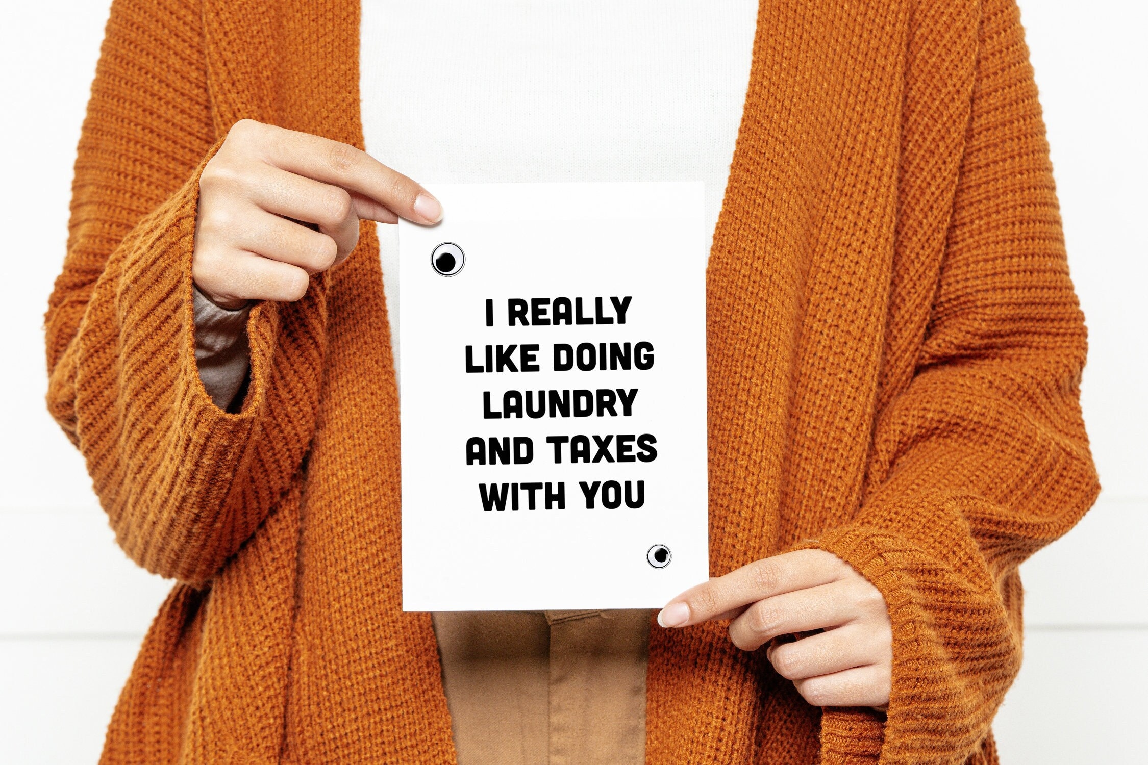 Everything Everywhere All at Once Card / Laundry and Taxes / Etsy