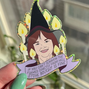 Ina Garten sticker / Store bought is fine / Halloween sticker / Laptop sticker / Water bottle sticker / Barefoot Contessa