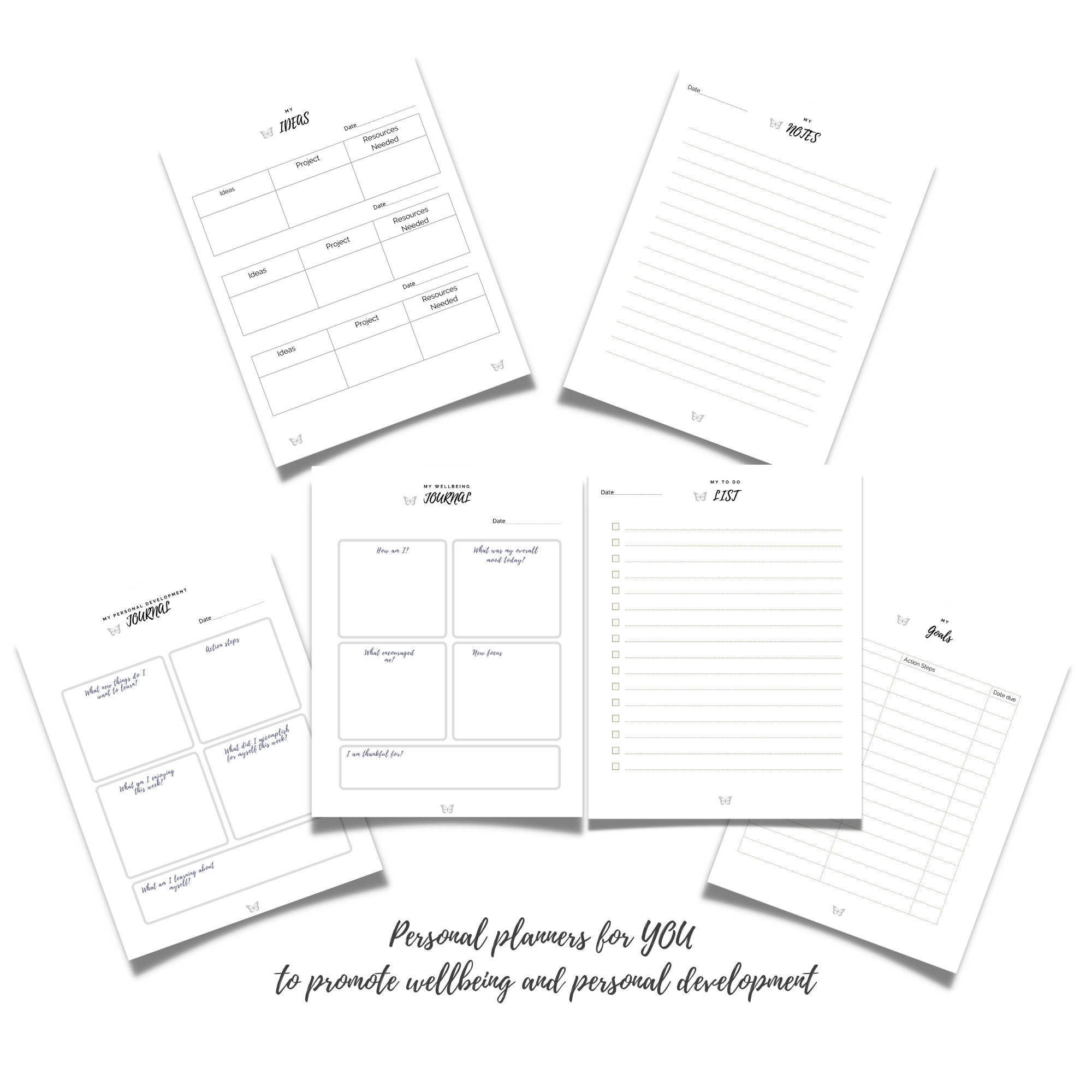 Homeschool Planner Editable Printable Bundle - Etsy