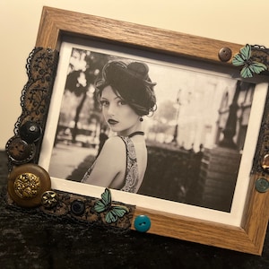 Butterfly Boudoir Photo Frame