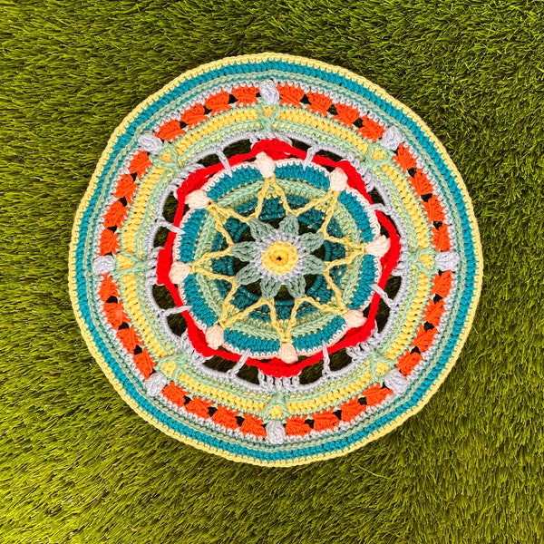 Fiesta Mandala Doily