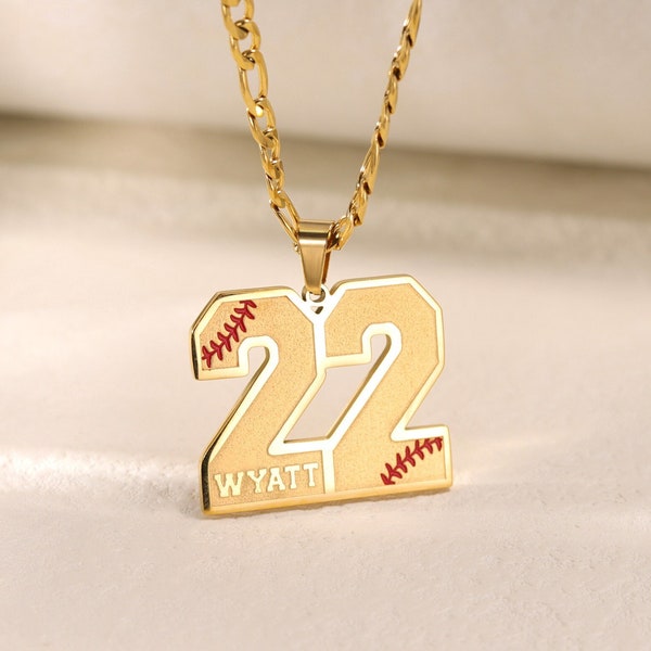 Baseball Necklace Etsy