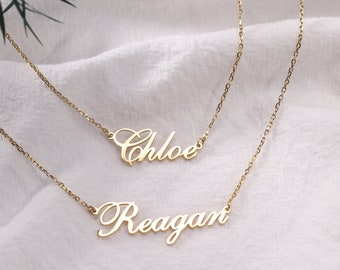 Custom Double Layer Name Necklace|Personalized Two Name Necklace|Children Names Necklace|Dainty Names Jewelry|Anniversary Gift for Couple