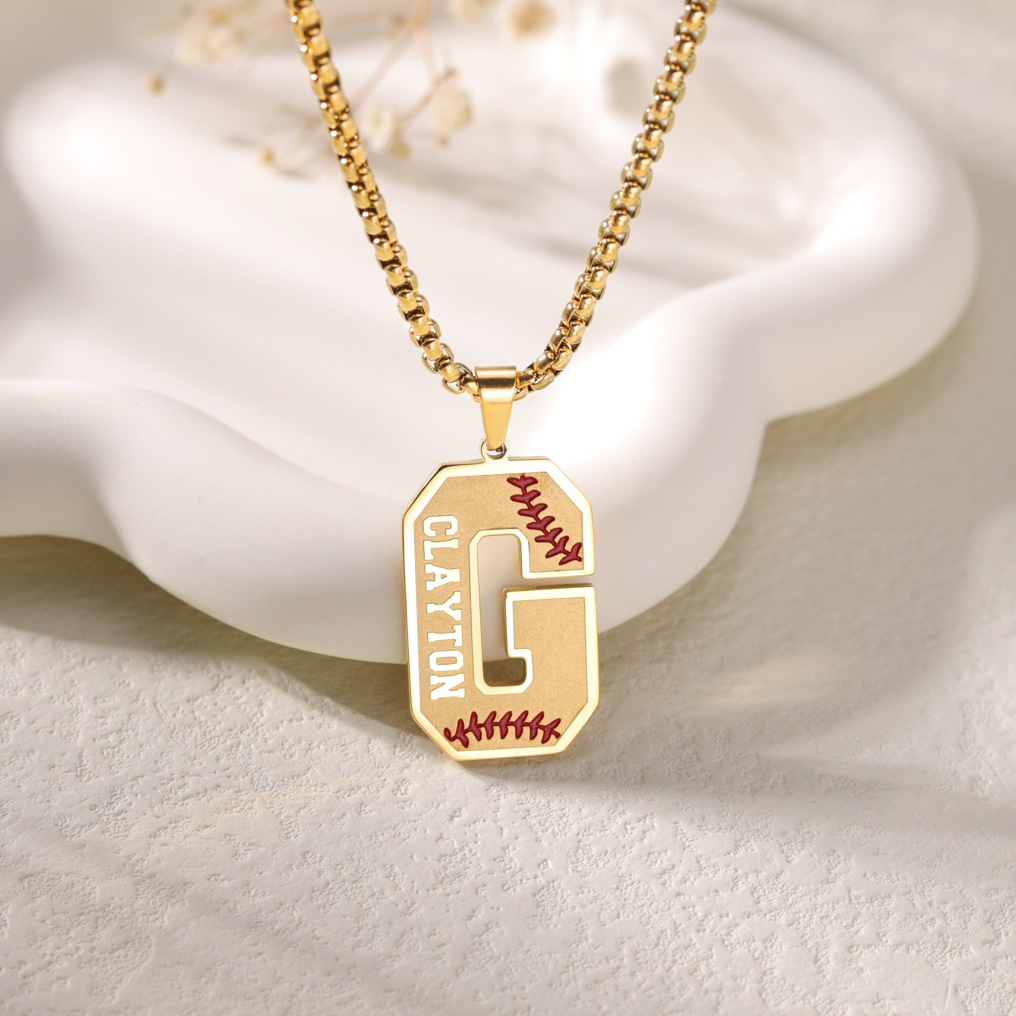 Baseball Mom Silver Pendant Necklace – Stamps of Love, LLC