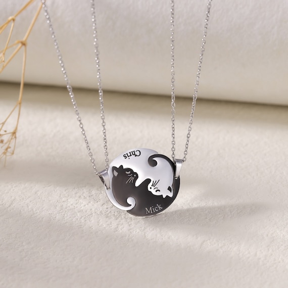 Girl Matching Friend Necklaces DOYYCA Best Friend Necklace Unicorn