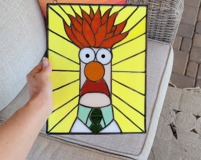 Stained Glass Beaker Etsy