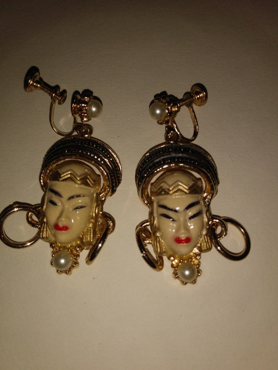 Thai Princess Earrings vintage - image 5