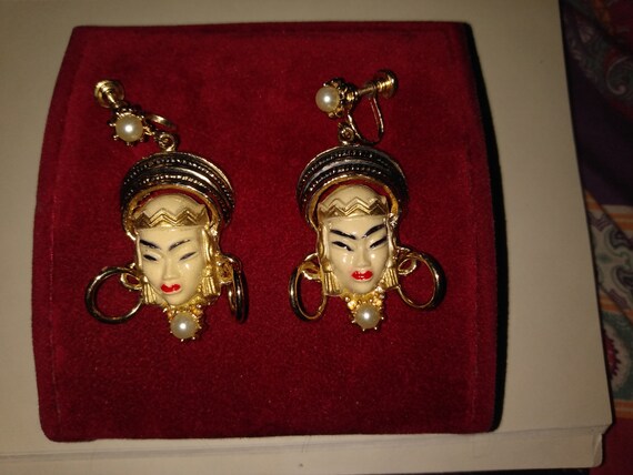 Thai Princess Earrings vintage - image 4