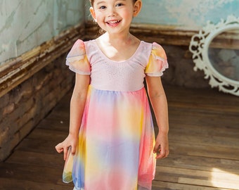 Ballet Chiffon Dress | Leotards for Girls Ballet Leotard with Chiffon Skirts | Chiffon ballet Dress | Toddler Ballet Dress