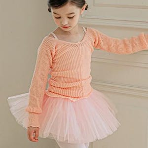 Girl's Ballet Knitted Top Pull Over