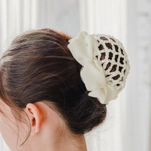 Hair Bun Net Claw| Ballet Hair Bun Cover | Dance Bun Cover | Hair Bun with built in claw