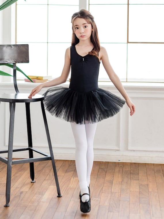 Vestido de Ballet para niñas, Ropa de baile de Ballet sin mangas, leotardo  de Ballet para niños pequeños, vestido de baile, vestido de tutú, faldas de  baile para niños con tul 