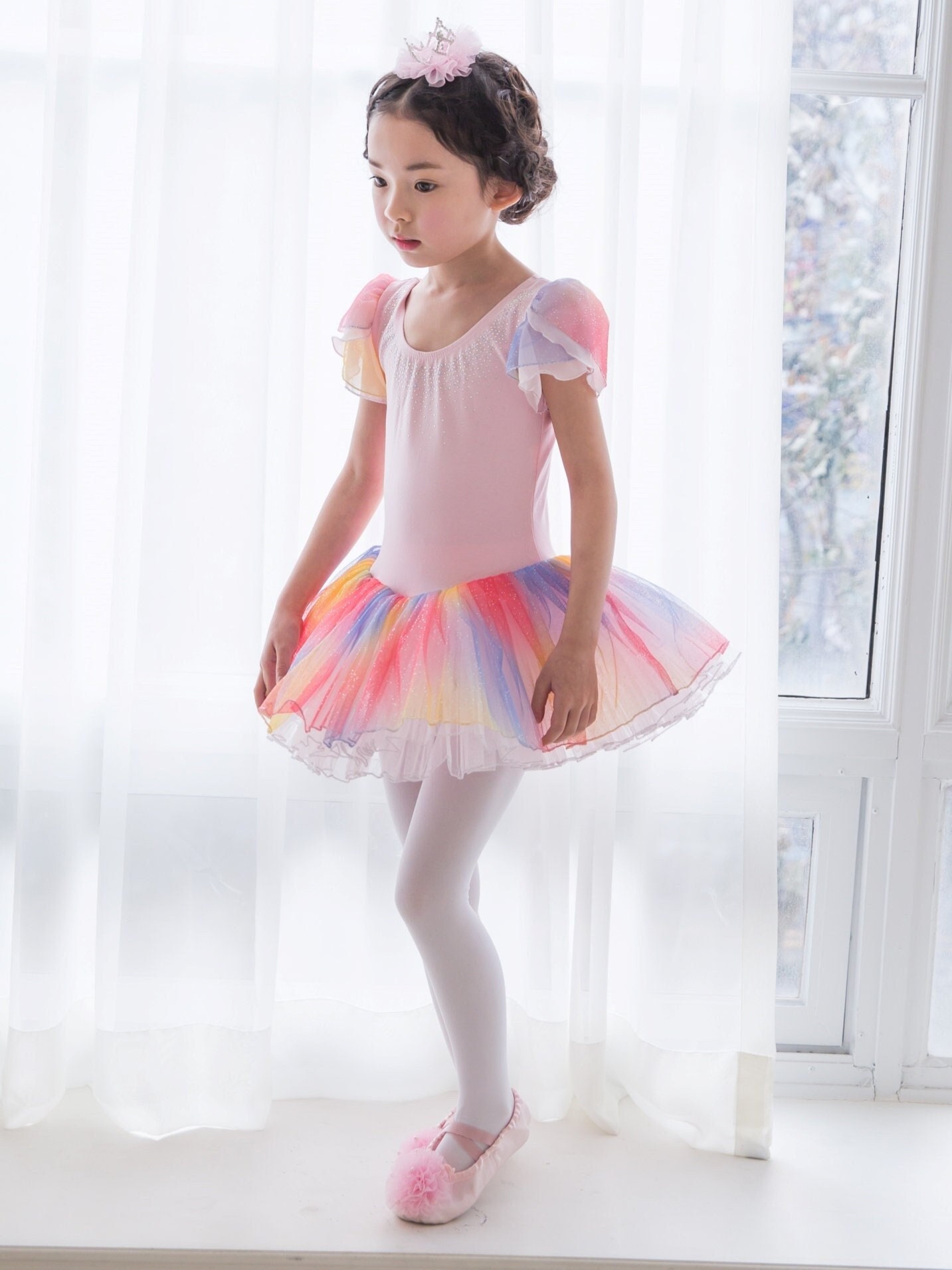 Ballet Tutu Dress Leotards for Girls Ballet Leotard With - Etsy