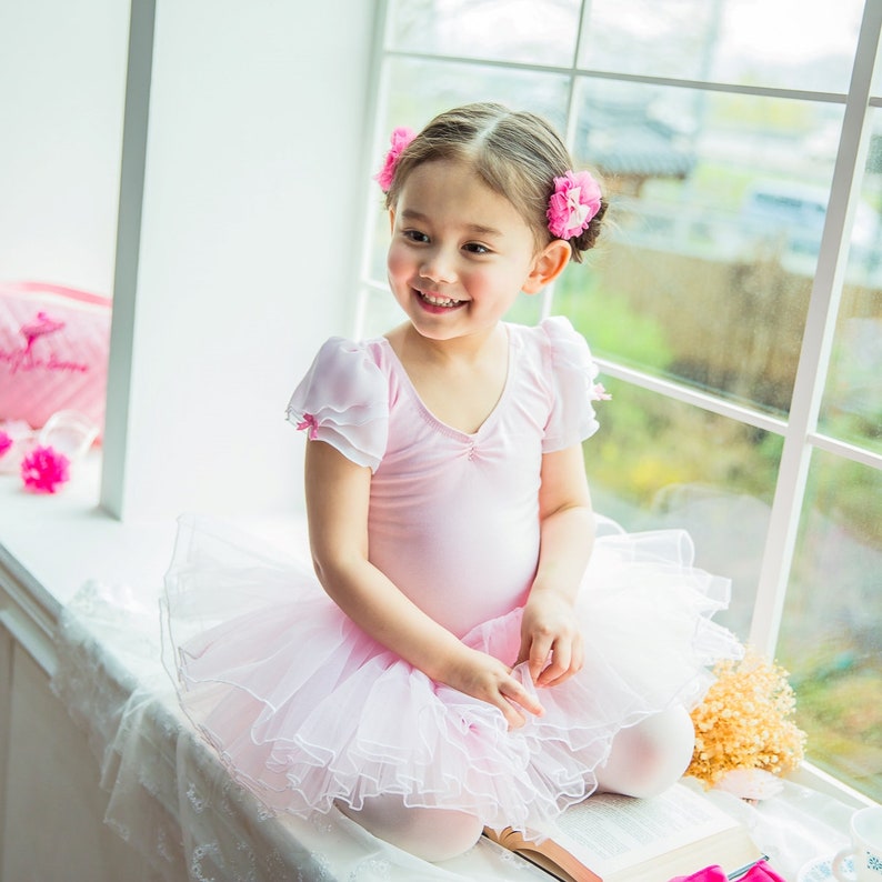 Ballet Tutu Dress Pastel Color Tutu Dress Leotard With Etsy