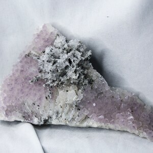 Gorgeous Amethyst with Pyrite and Quartz from Chala Mine in Bulgaria