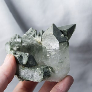 Amazing One of a Kind Chlorite Included Quartz from Pakistan