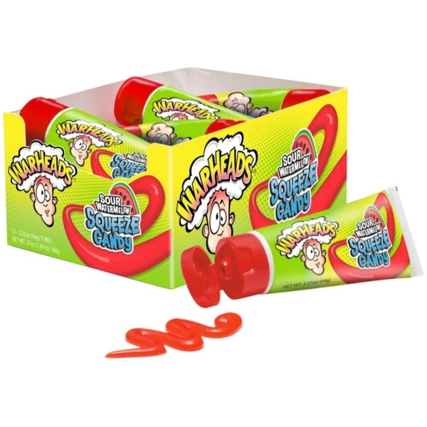 Warheads Sour Watermelon Squeeze Candy