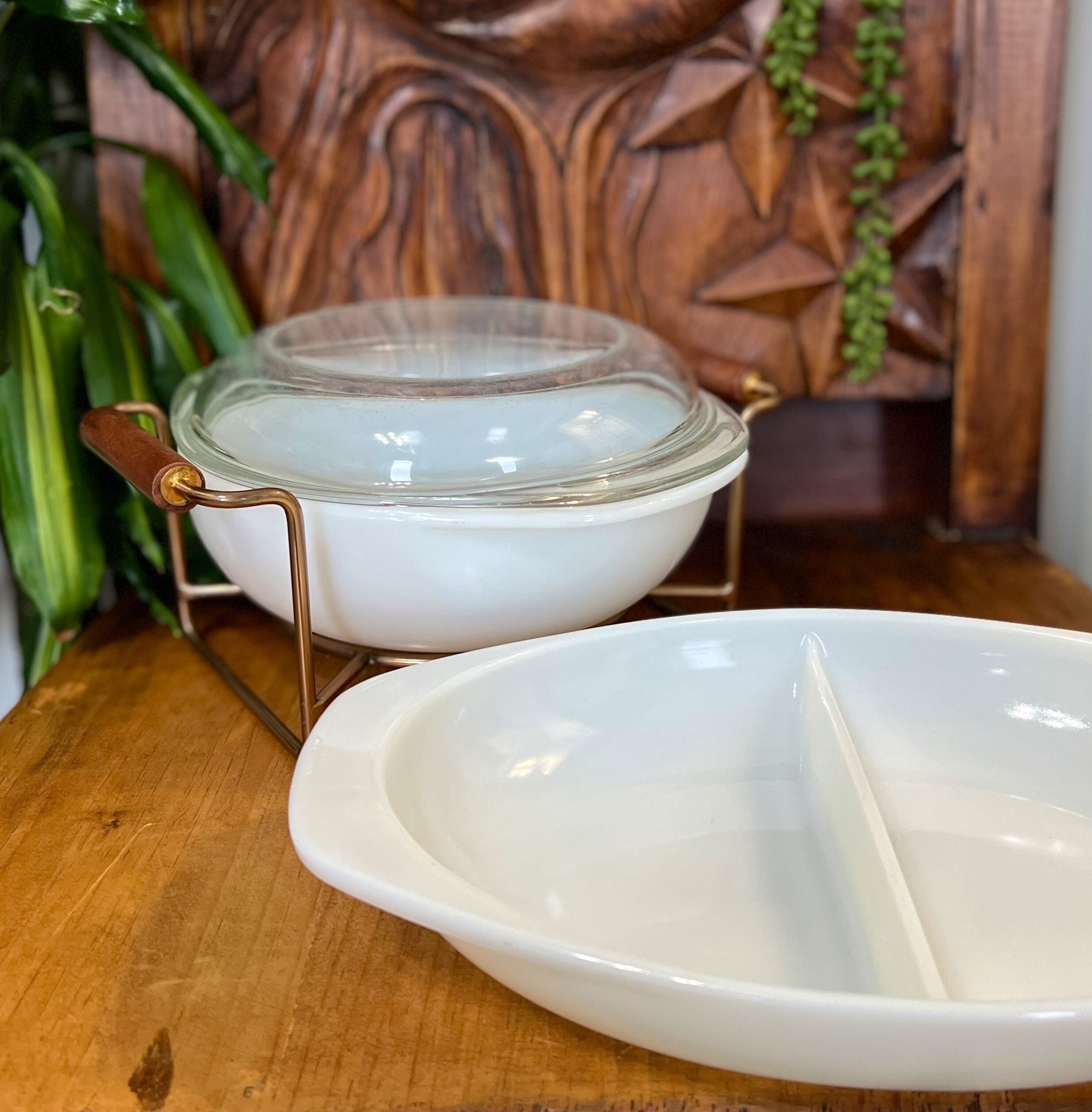 White clearance pyrex dishes