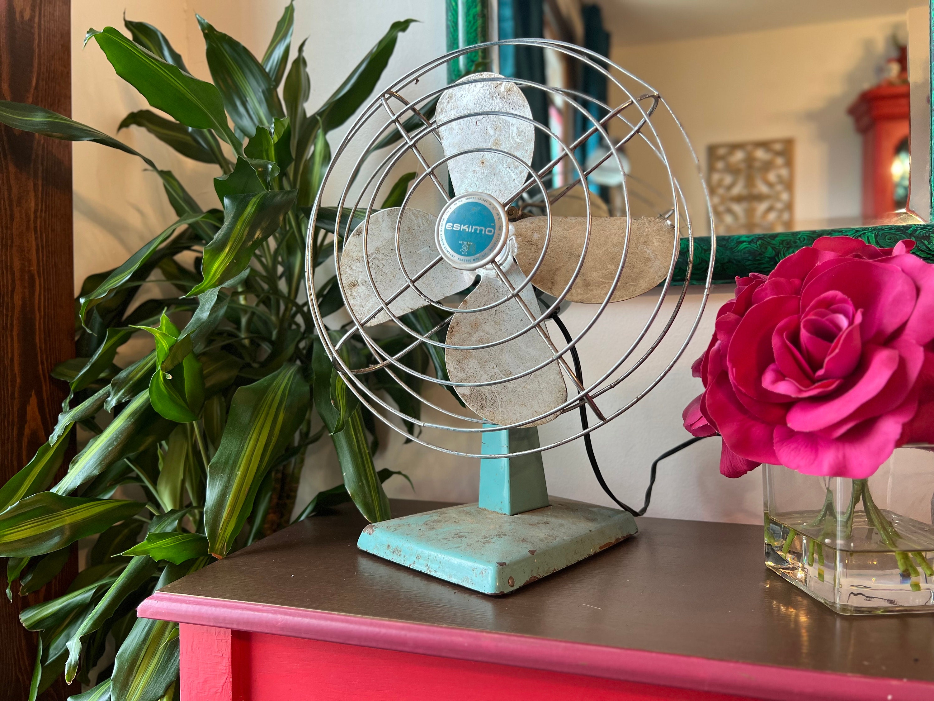 ビンテージ Eskimo 扇風機 アメリカ Eskimo Vintage Fan - Etsy
