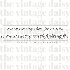 Support Local Farmers | Digital Download | PNG File | Sublimation