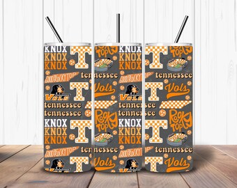 Tennessee Vols | Seamless Pattern | PNG File