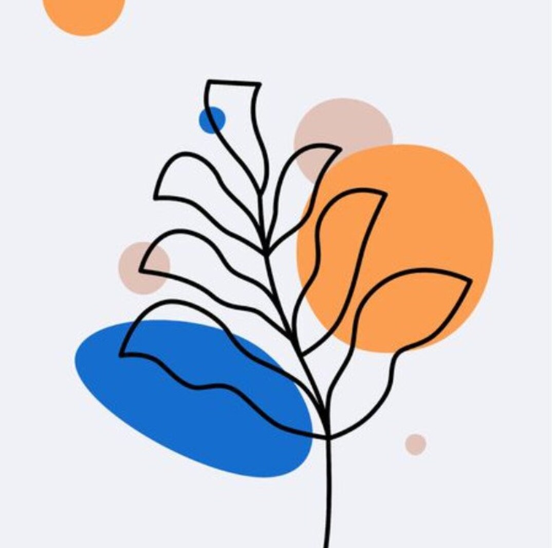 Abstract Design Templates and Illustration in Minimal Linear Style ...
