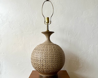 Phil Barkdull | Affiliated Craftsmen | Ceramic Table Lamp