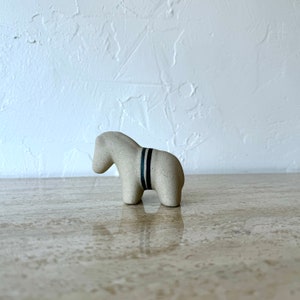 Scandinavian Ceramic Horse | 1960s