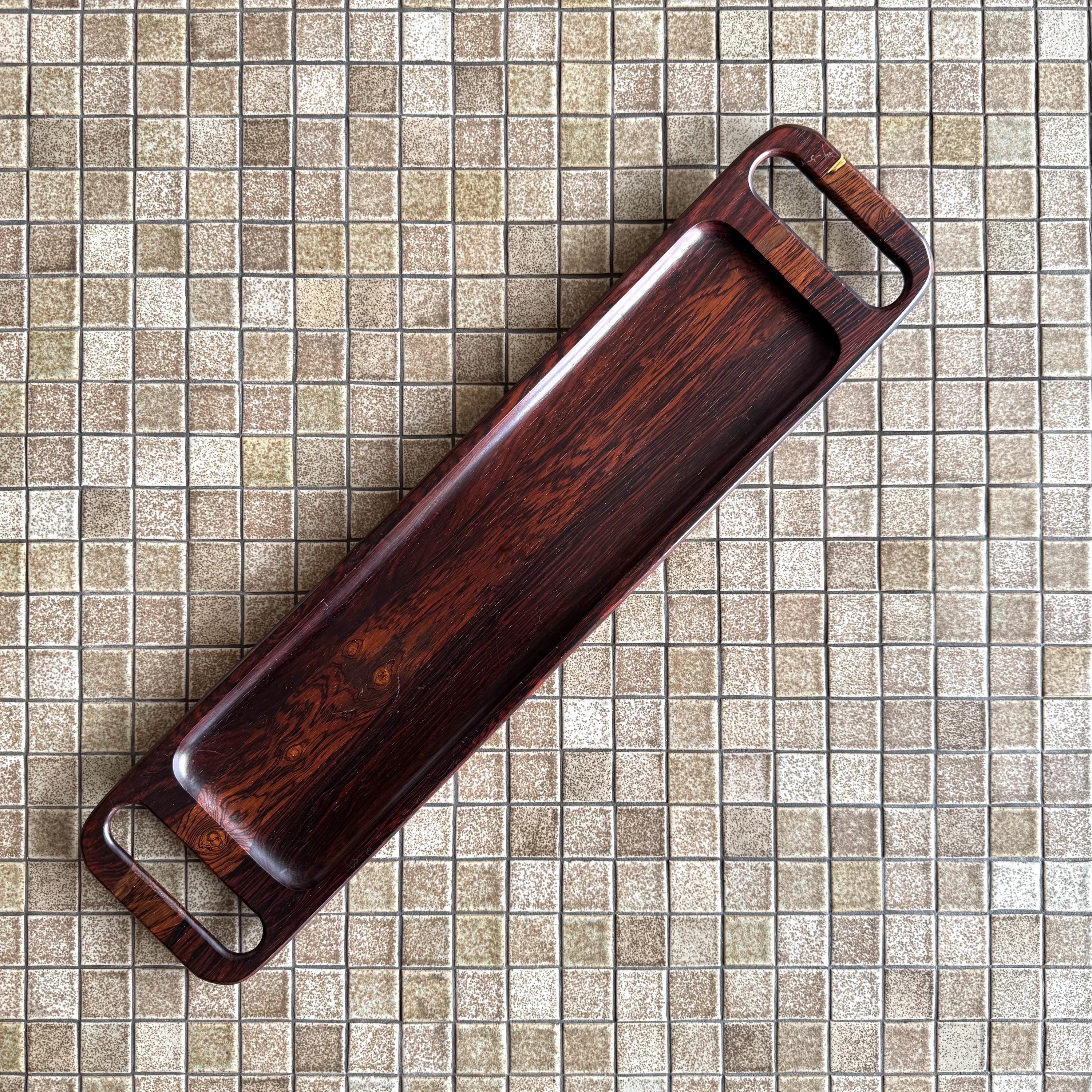 Jean Gillon　トレイ/おぼん/木工/ブラジリアンローズウッド Jean Gillonトレイ/おぼん/木工/ブラジリアンローズウッド