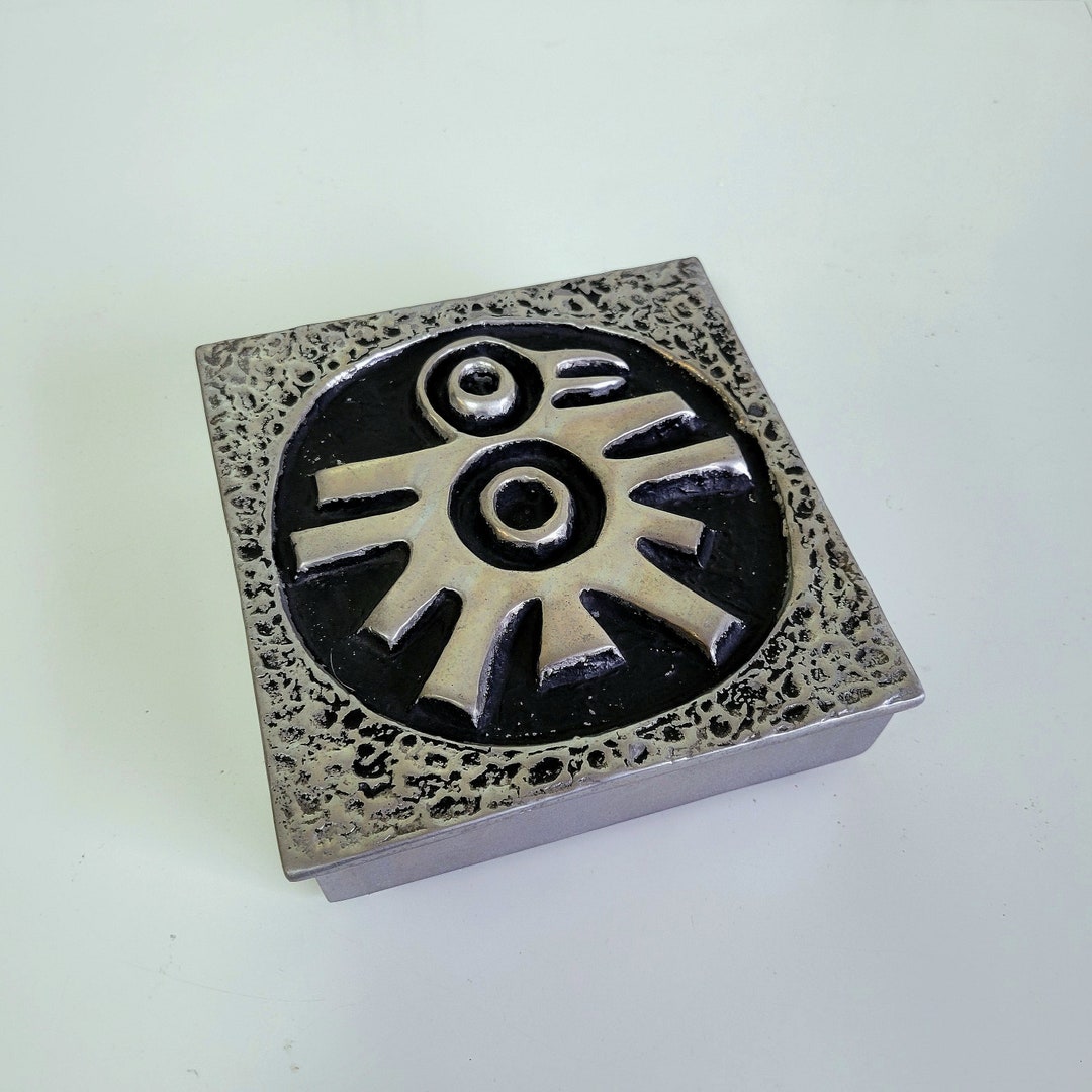 Richard Myklebust Cast Aluminum Sculptural Jewelry Box - Etsy