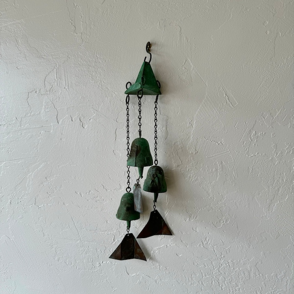 Paolo Soleri | Bronze Bell Windchime Cluster