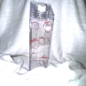 Milk carton plastic bottle