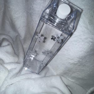 Milk carton water bottle plastic