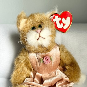 Ty Beanie Babies Pouncer the Cat 1993