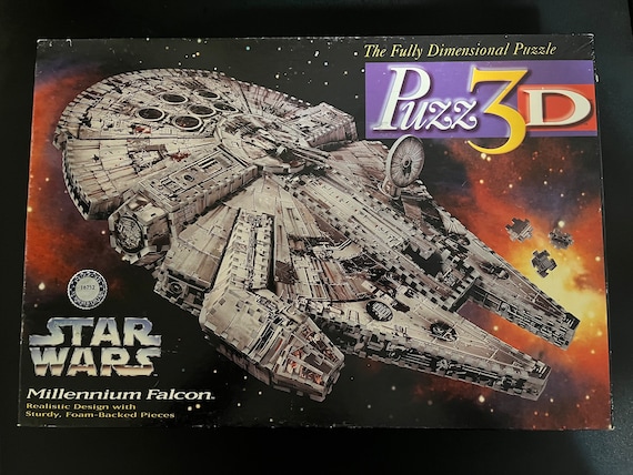 Prever Ídolo otro Star Wars Millennium Falcon 3D Puzzle - Etsy