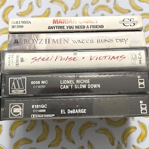 R&B, Hip Hop Cassette Tapes 80s and 90s