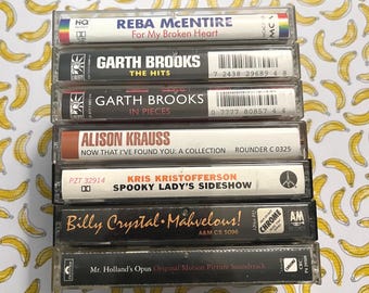 Assorted Cassette Tapes 80s and 90s