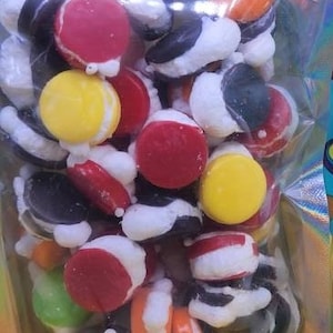 Freeze Dried Pucks| Freeze Dried Sweets| Freeze Dried Candy| Sweet Treat| Party Favor| Candy Gift| Novelty Candy| Freeze Dried