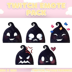 Krobus Themed Stardew Valley Emote Pack - Twitch, Discord, Youtube, Streamer