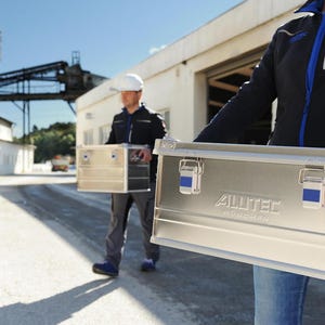 ALUTEC  INDDUSTRY MODEL Camp Box 48L Aluminum Box Water Proff