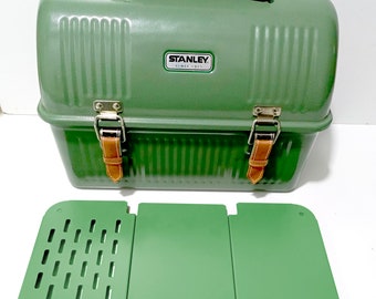 Stanley Lunch Box 10 Qr 9.4 Lt Triple Green tray FREE Same Day Shipping Will Ship Today Stanley Green Metal Tray for