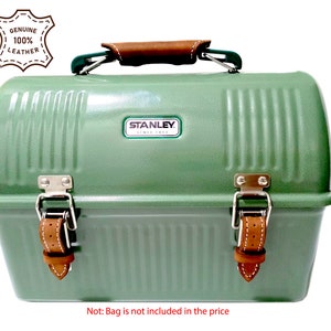 Stanley Lunch Box 10 Qt  9.4 Lt Strap  FREE SHIPPING Leather Strap Accessory, Skin Accessory Will Be Shipped Today