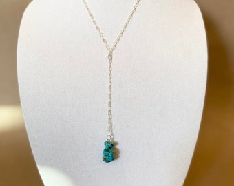 Chunky Turquoise Lariat