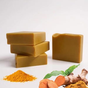 Buy One, Get One FREE! |Turmeric, Goat&#39;s Milk, Ginger Root & Orange Essential Oil | 6.5 oz. each