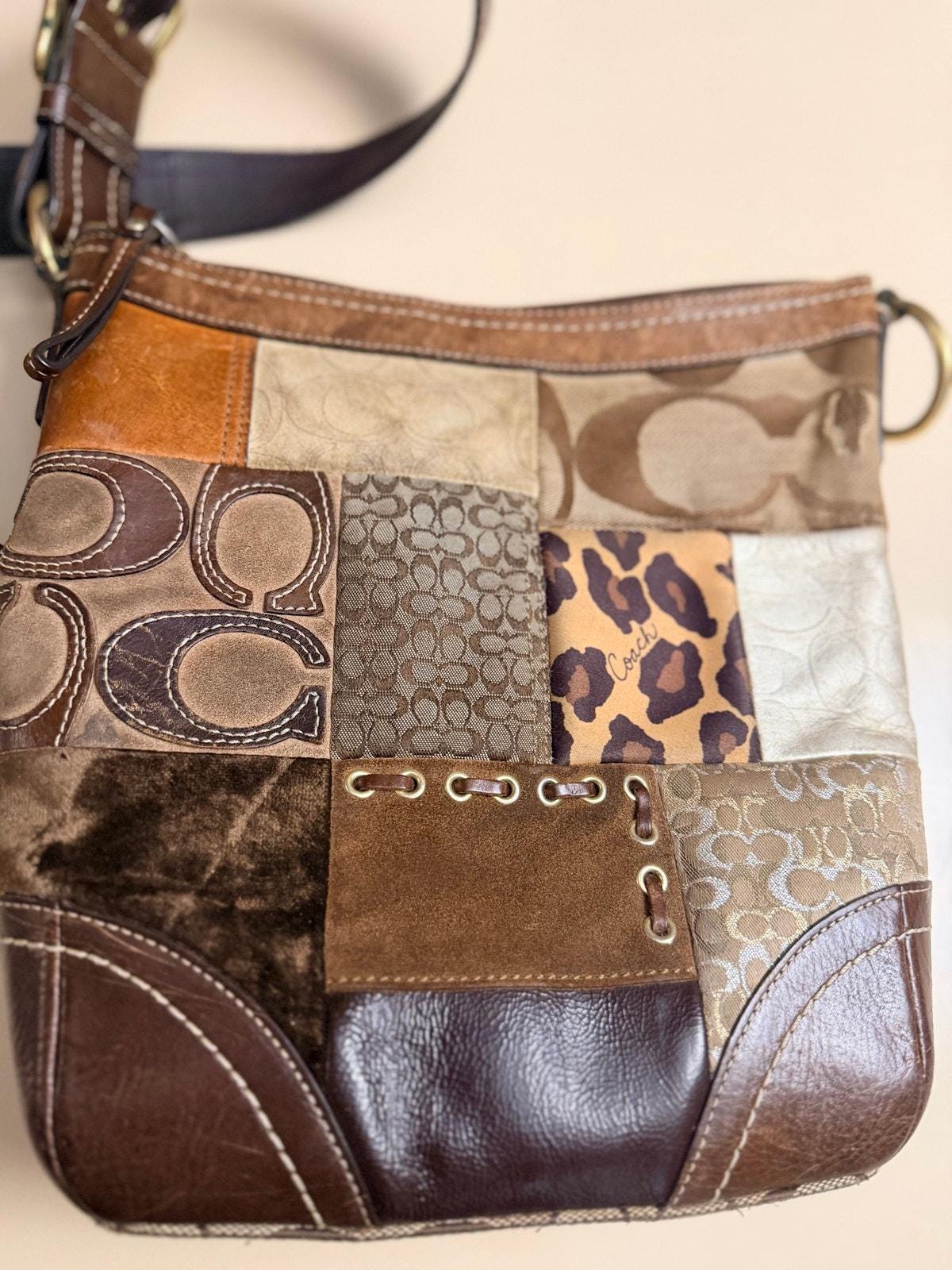 Y2k coach patchwork bag - Etsy 日本