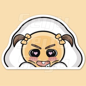 Tama Sticker | Kawaii Egg | Die-Cut | Vinyl Sticker | Cute | Laptop Sticker | Journal Sticker | Stationary
