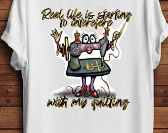 Ropa de patchwork: La vida real vs. la camiseta de patchwork