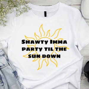 Descarga digital PNG inspirada en el K-Pop de Exo SC Shawty Party hasta el atardecer