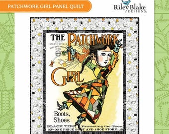 Scary Scraps Patchwork Mädchen Panel Quilt Kit