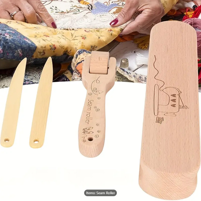 1 Pc Hardwood Tailors Clapper, Quilters Pressing and Seam Flattening